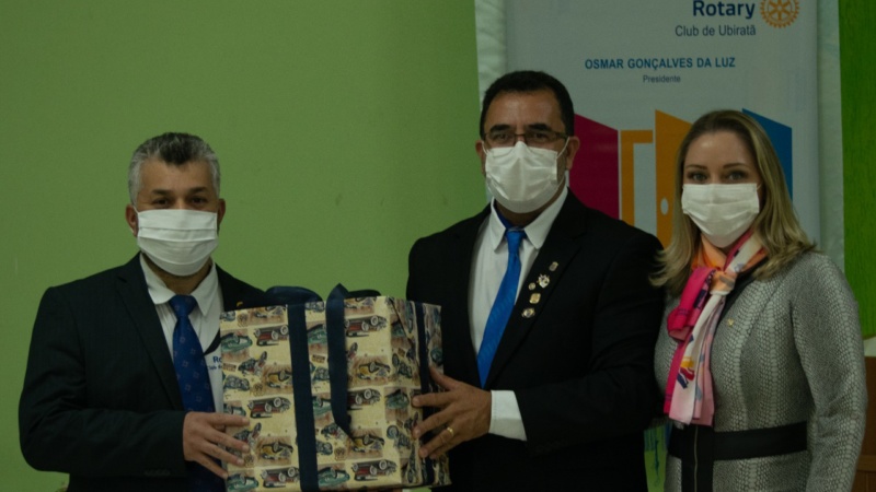 Osmar Gonçalves da Luz assume a presidência do Rotary Club de Ubiratã