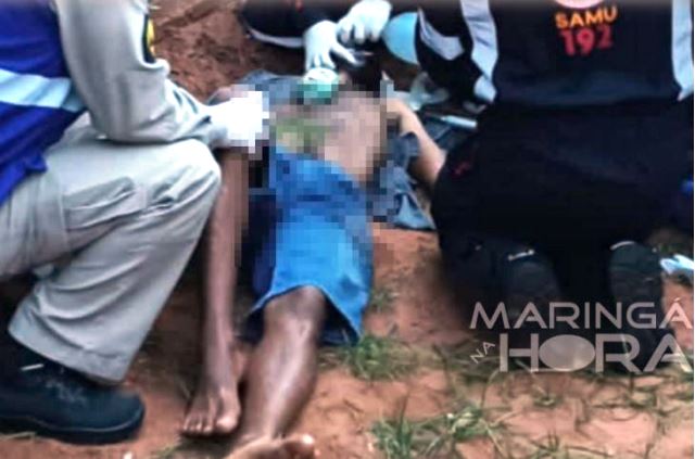 Homem morre após ser arrancado de carro e agredido com pauladas na cabeça na região de Maringá