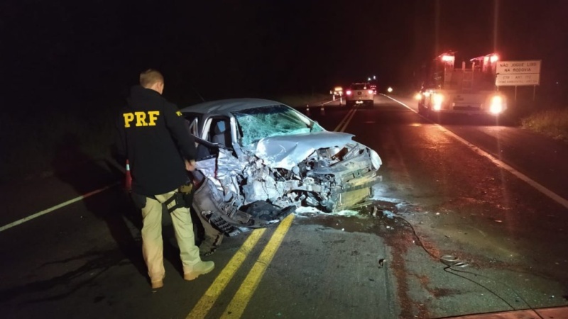 Motorista embriagado causa acidente na BR 369
