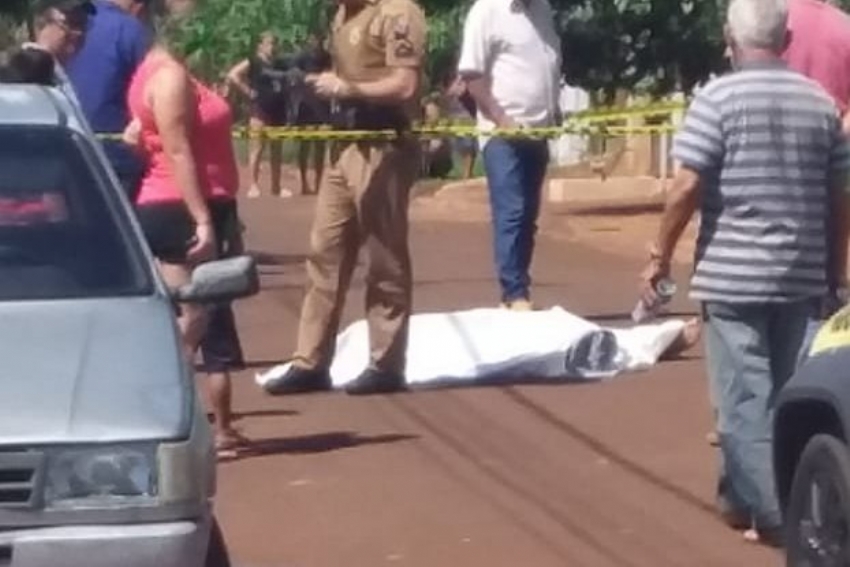 Homem é morto com golpe de faca em Campina da Lagoa