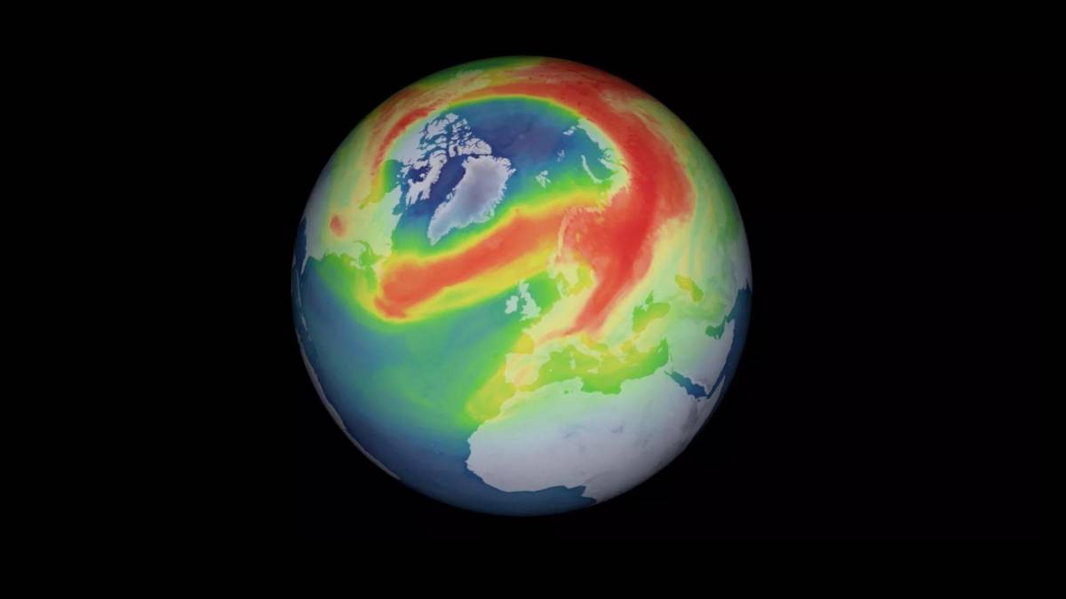 Buraco na camada de ozônio sobre o Ártico se fechou
