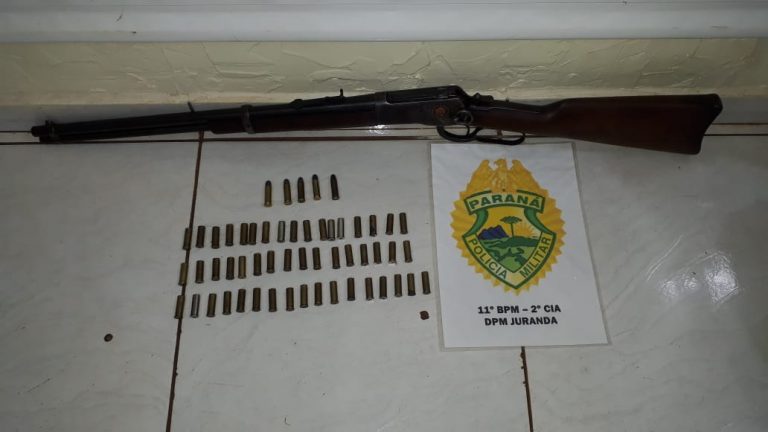 Homem é preso em Juranda por posse ilegal de arma de fogo