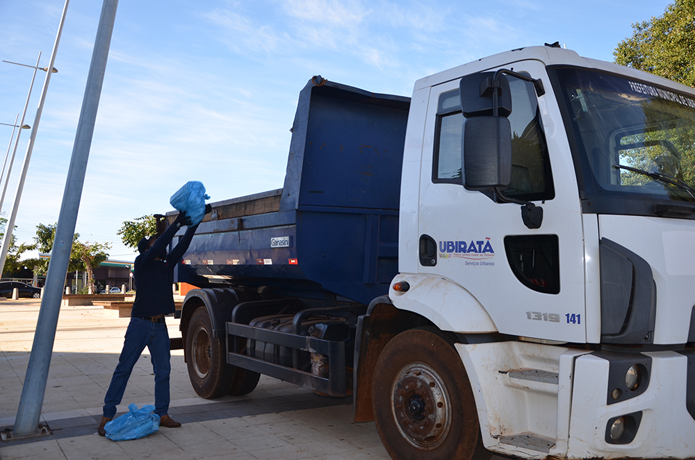 Coleta seletiva de recicláveis está acontecendo em Ubiratã