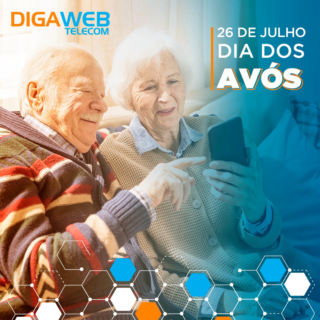 Parabéns aos Avós: Mensagem da Digaweb Telecom