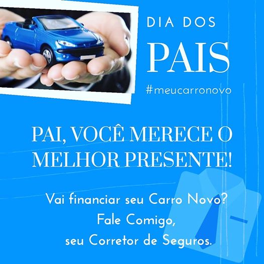 O melhor presente para seu pai é na Luxon é + Seguros: Financie seu carro novo