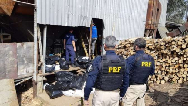 PRF incinera cerca de 11,5 toneladas de maconha no Paraná