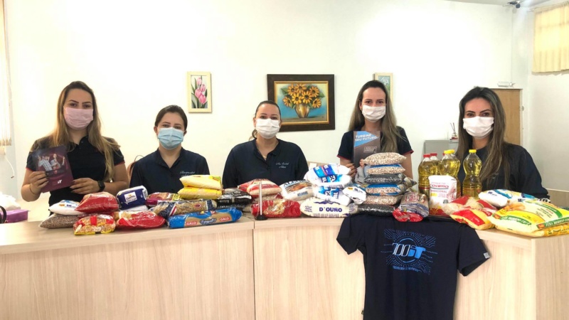Grupo WIT realiza doação de alimentos para a Santa Casa de Ubiratã