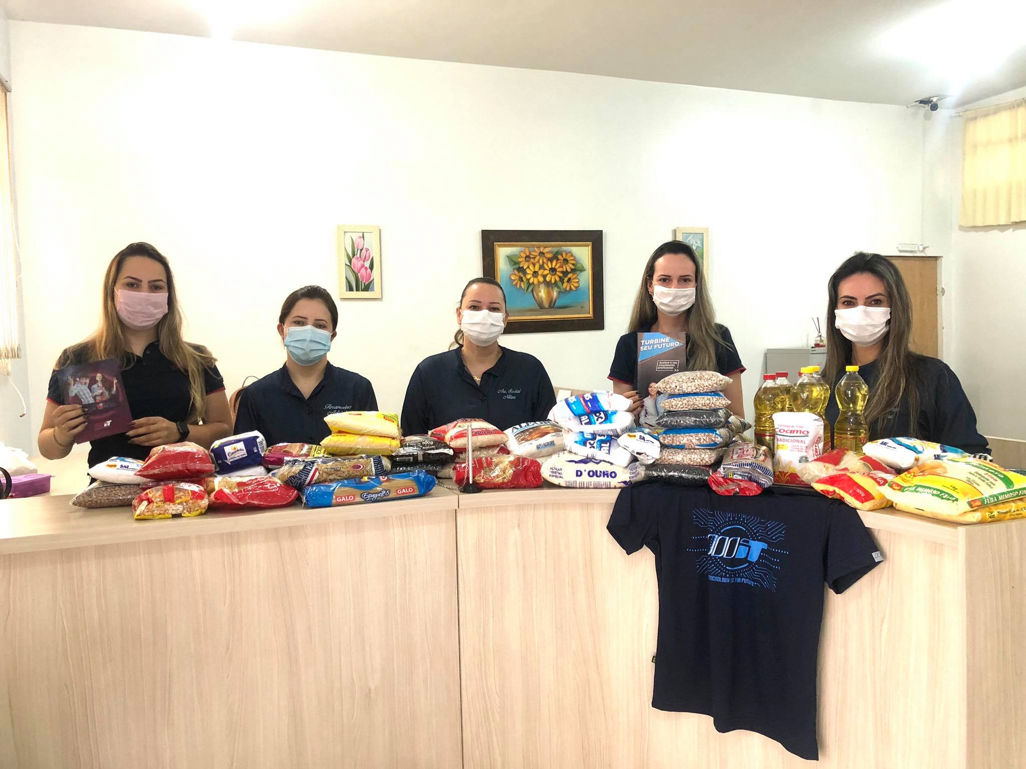 Grupo WIT realiza doação de alimentos para a Santa Casa de Ubiratã
