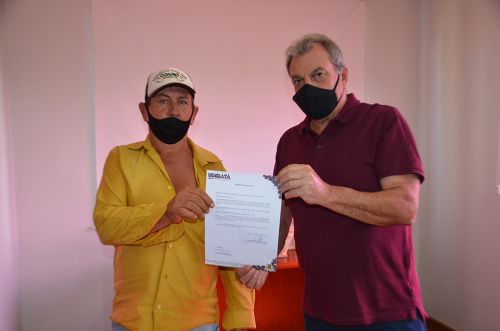 Assinada ordem de serviço para pavimentação poliédrica em mais um trecho da Estrada Mato Grosso