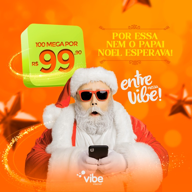 Entre nessa Vibe! 100MB de internet por apenas R$ 99,90