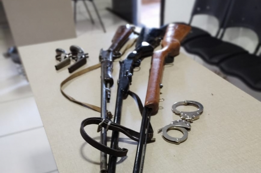 Polícia Civil apreende cinco armas de fogo em Campina da Lagoa