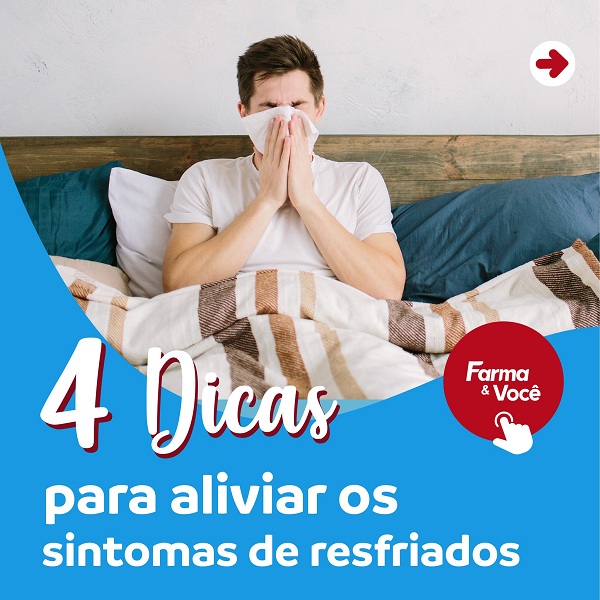 Moritafarma Farma & Farma: 4 dicas para aliviar os sintomas dos resfriados