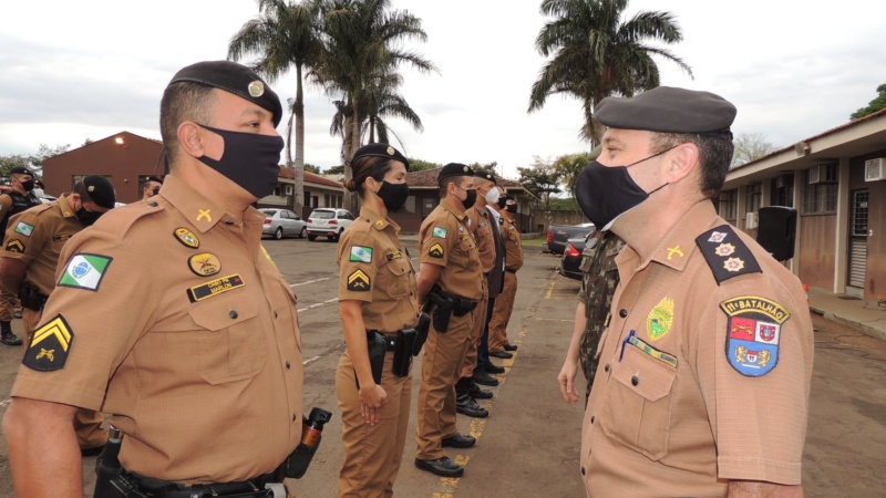 Polícia Militar realiza solenidade de entrega de Carta Patente e Divisas aos policiais do 11º BPM promovidos recentemente
