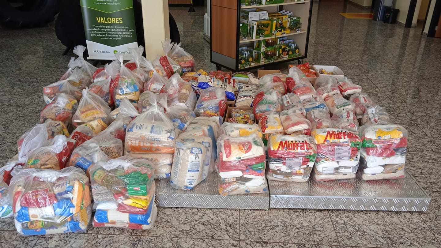 3°CRPM/11°BPM – Campanha Solidária realizada pelo 11° BPM arrecada quase 1 tonelada de alimentos