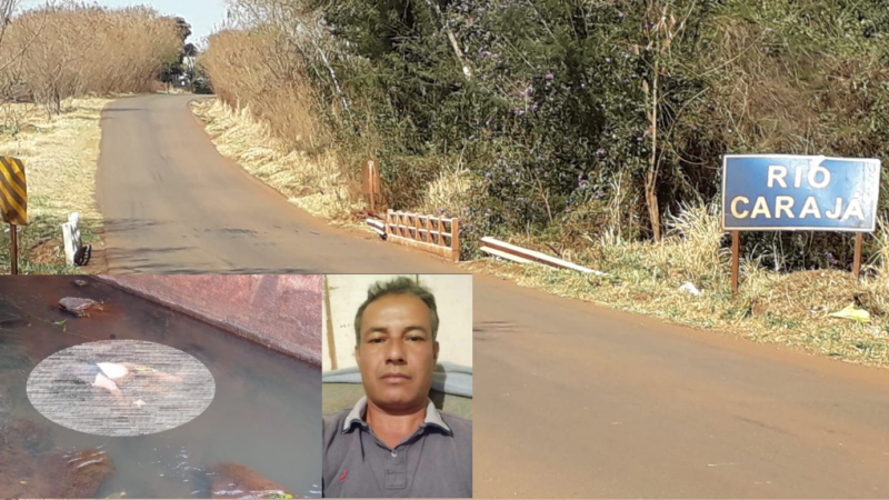 Homem é encontrado morto debaixo da ponte do Rio Carajá em Juranda