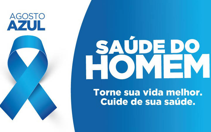 Agosto Azul destaca a prevenção de doenças e a promoção da saúde do homem