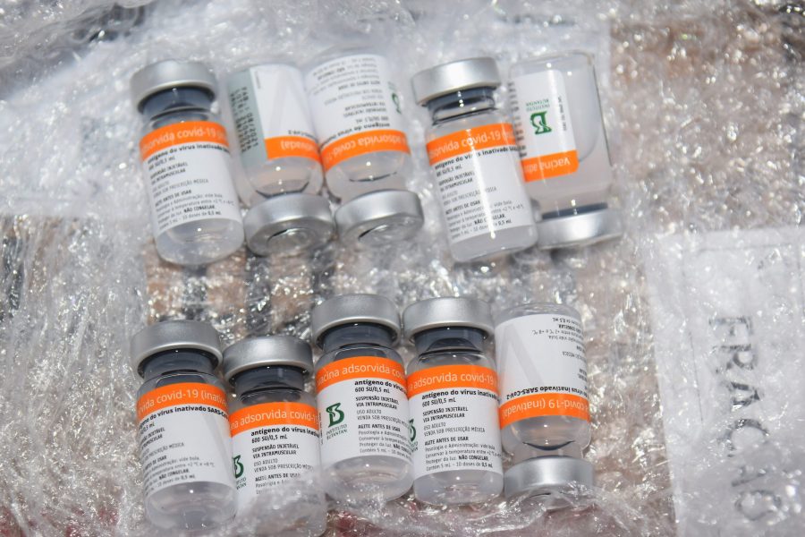 338 Mil doses da vacina Coronavac que viriam ao Paraná são devolvidas ao Instituto Butantan