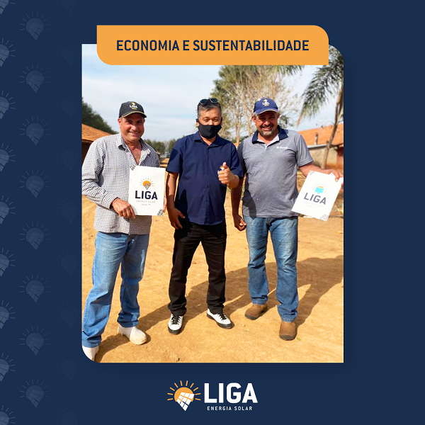 LIGA Energia Solar: Economia e Sustentabilidade – Clientes: Odenilson e Odair de Moreira Sales