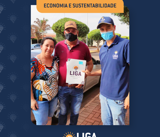 LIGA Energia Solar: Economia e Sustentabilidade – Cliente: Osmar Batista