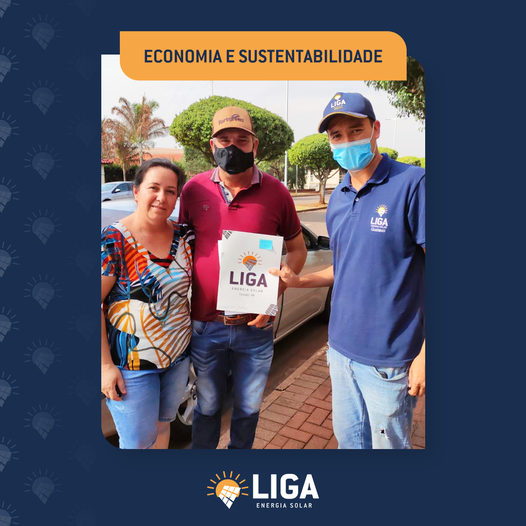 LIGA Energia Solar: Economia e Sustentabilidade – Cliente: Osmar Batista