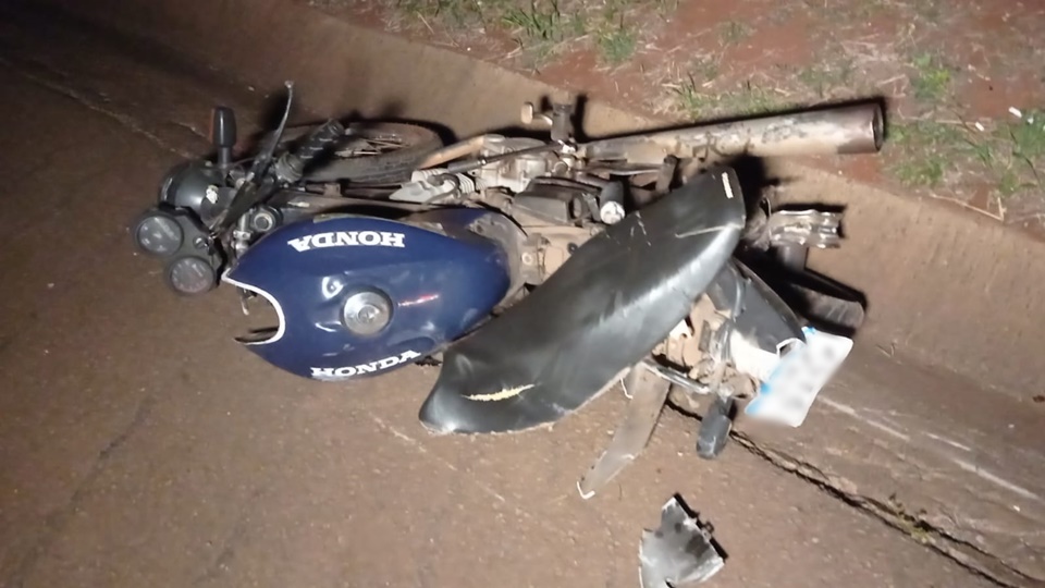 Motociclista morre em acidente na PR 158 e passageira de veículo fica ferida