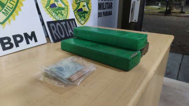 Quarteto é preso pela Rotam por tráfico de drogas em Corbélia