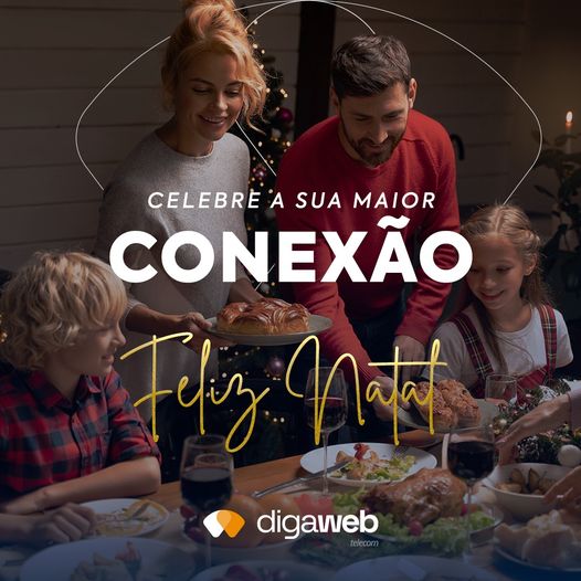 Feliz Natal: Mensagem da DigaWeb Telecom