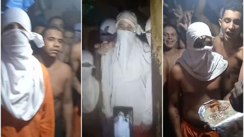 Presos fazem ‘lives’ de dentro da cadeia e pedem melhores condições em Sarandi