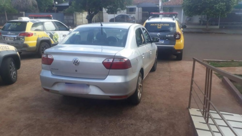 Taxista luta com ladrões tem veículo roubado e recuperado em Peabiru