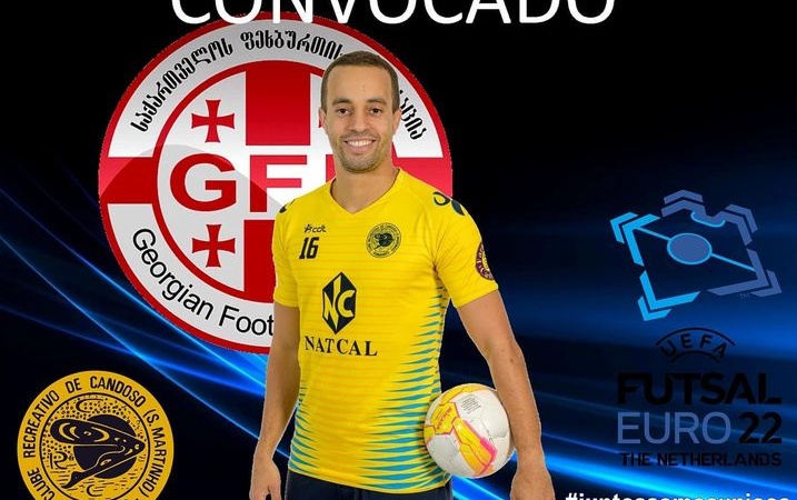 Atleta ubiratanense Thales Feitosa é convocado pela seleção da Geórgia para o Europeu de Futsal