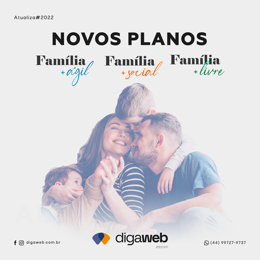 Digaweb: Conheça nossos novos planos