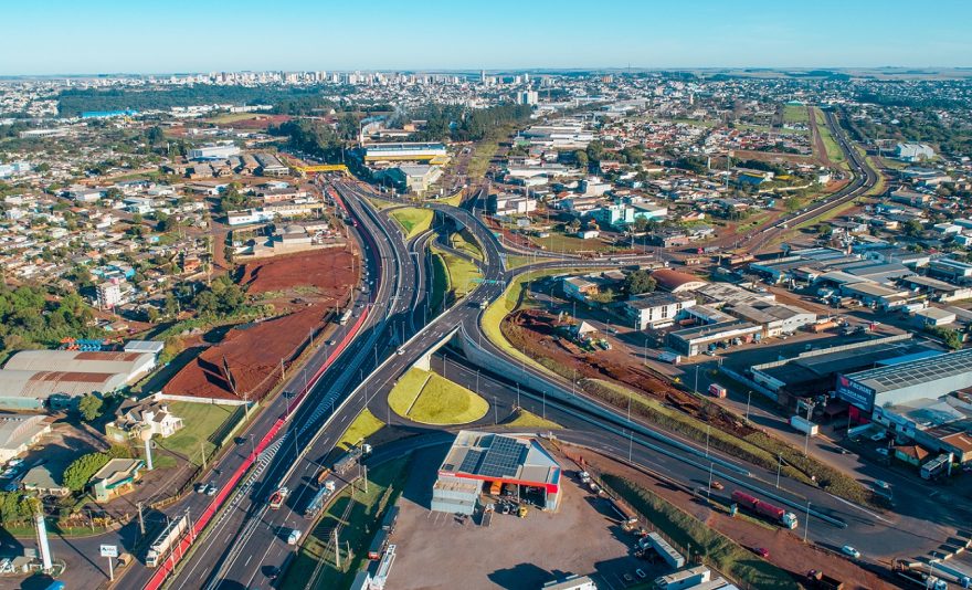 Trevo Cataratas em Cascavel será liberado ao tráfego neste domingo