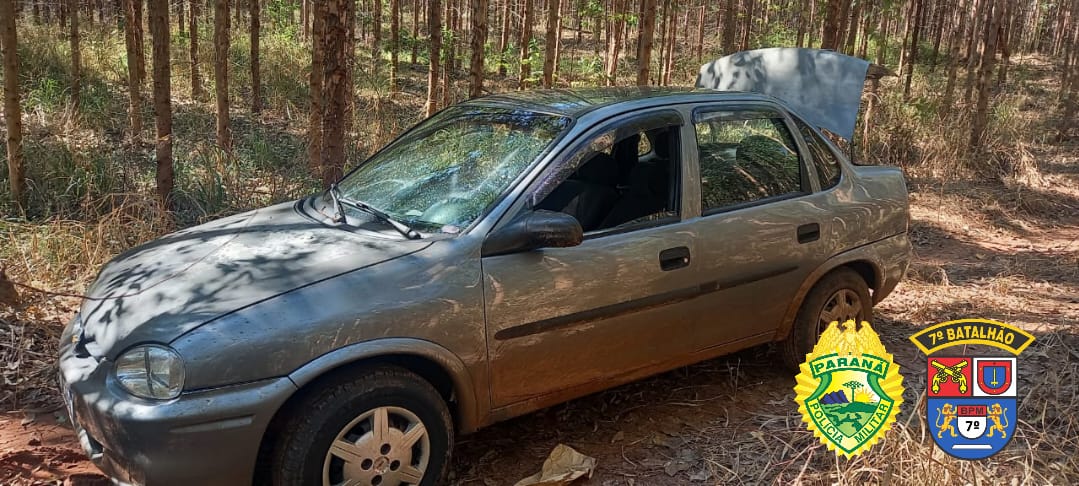 Policia Militar recupera dois veículos roubados