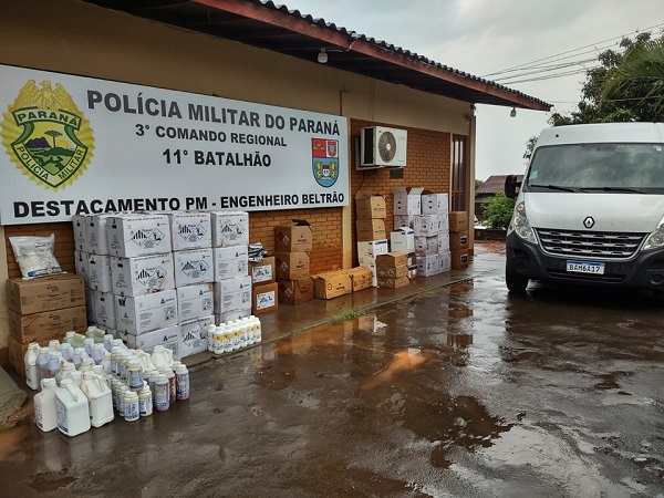 Bandidos usam Van de prefeitura para roubo em cooperativa