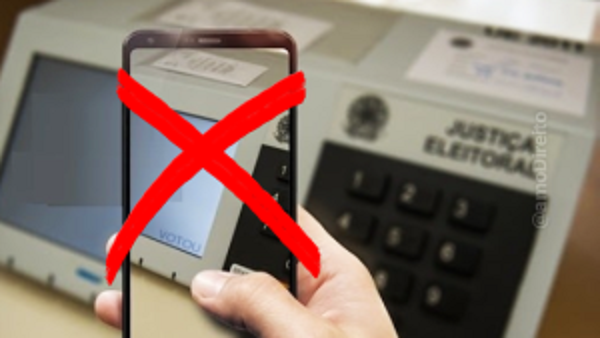 Eleitor que se recusar a entregar celular a mesário será impedido de votar, diz TSE