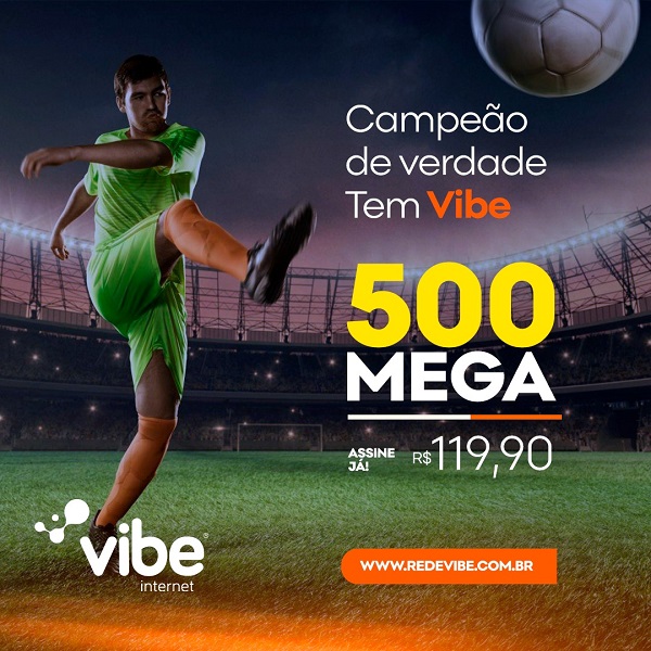 Entre nessa VIBE: Campeão de verdade tem Vibe