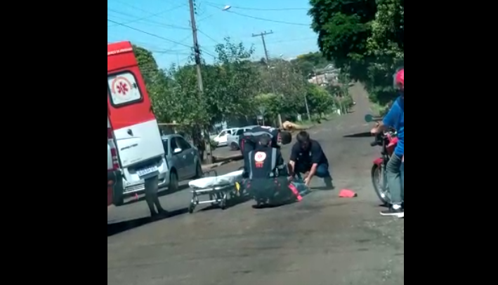 Homem fica gravemente ferido após sofrer queda de bicicleta em Ubiratã