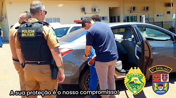 Policia Militar prende homem acusado de receptação e furtos em Cafelândia