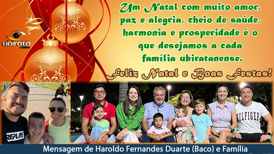 Feliz 2023 – HAROLDO FERNANDES DUARTE ( BACO )