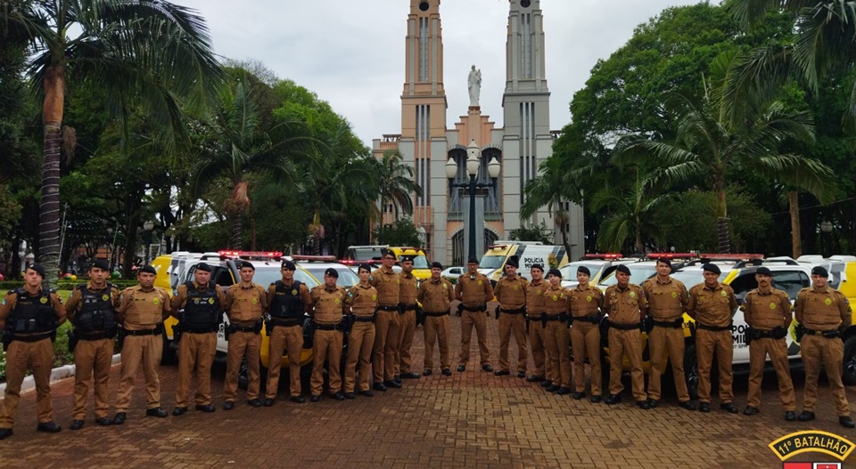 Lançada a Operação Natal na área do 11º Batalhão da Polícia Militar