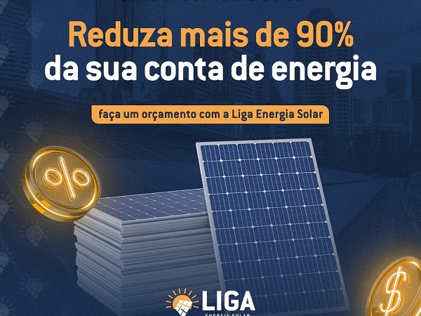 LIGA Energia Solar: Reduza mais de 90% da sua conta de energia
