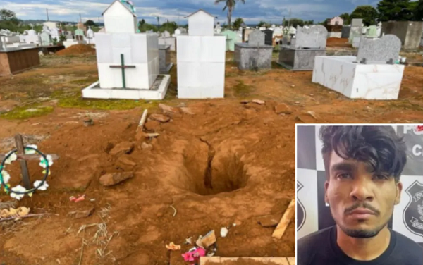 Túmulo de Lázaro Barbosa é violado em Cocalzinho de Goiás