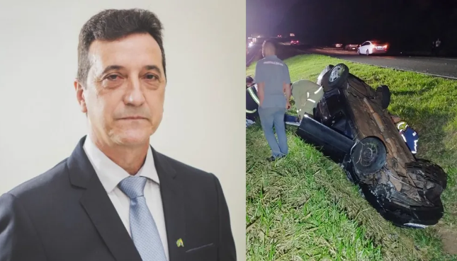 Vereador morre em grave acidente na PR 317