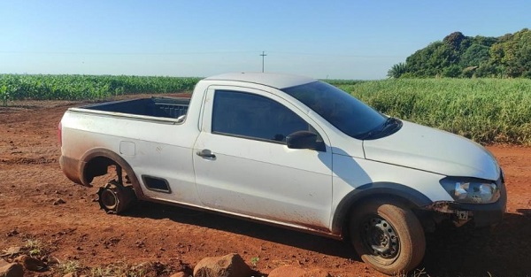 Camionete furtada em Boa Esperança é recuperada e autor acaba preso em Juranda
