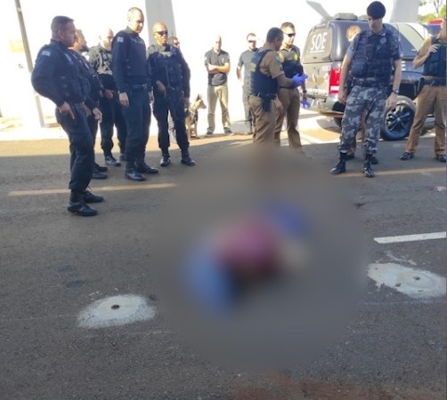Depois de matar esposa, homem é morto a tiros por agentes penitenciários no Paraná