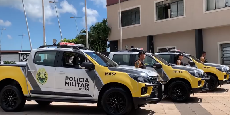 Ubiratã recebe nova viatura S10 para o policiamento preventivo e ostensivo