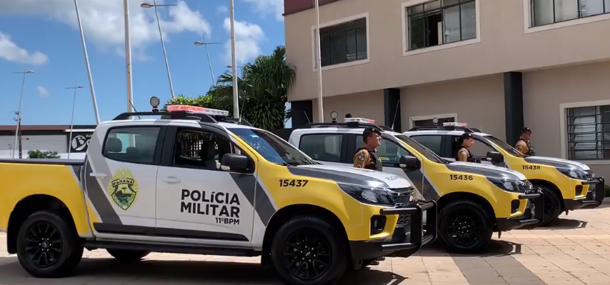 Ubiratã recebe nova viatura S10 para o policiamento preventivo e ostensivo