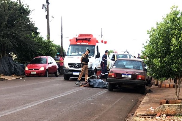 Homem é morto a tiros em Ubiratã na tarde deste sábado