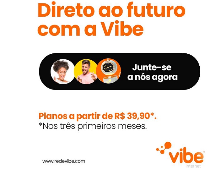 Direto ao futuro com a VIBE Internet