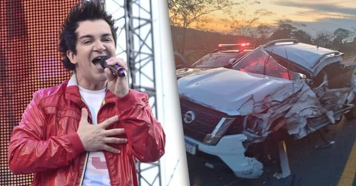 Cantor gospel Regis Danese sofre gravíssimo acidente de carro em Goiás